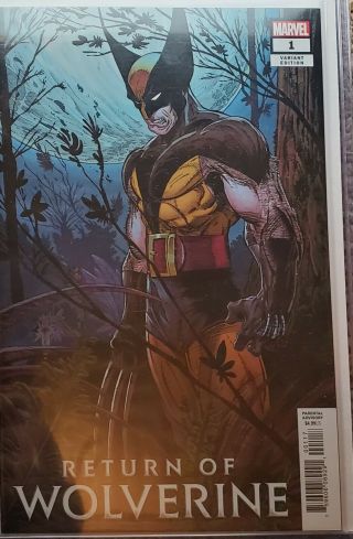 Return Of Wolverine 1 Nm/m 9.  8 Wp Marvel 2018.  Mcfarlane Remastered Edition.