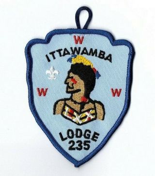 Boy Scout Oa 235 Ittawamba Lodge 70th Anniversary Patch