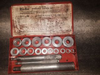 Vintage Blue - Point Snap On A - 157a Bushing Driver Set - Complete