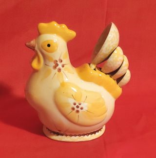 Temp - Tations Old World Yellow Figural Chicken 5 - Pc.  Measuring Set