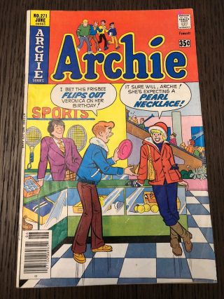 Archie 271 - Infamous Pearl Necklace/innuendo/cover