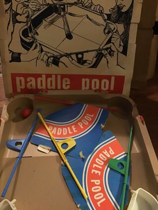 Paddle Pool 1970 Milton Bradley Game Vintage Rare