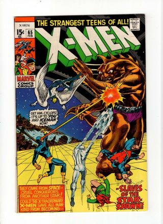 X - Men 65 Nm 9.  4 Marvel Comic Return Of Professor X Silver Age 15c