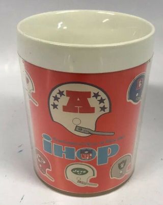Vintage Ihop National Football League Afc Drinking Cup