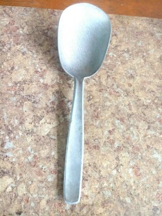Vintage Westmark Aluminum Spoon Made In Germany " Fritt " 10 " Serving