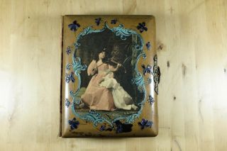 Antique Victorian Photo Album For Cdvs And Cabinet Cards - Empty For Restoration