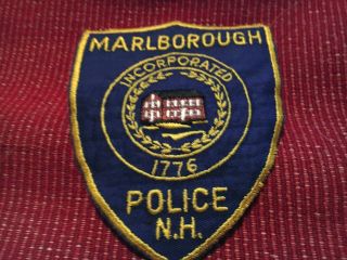 Marlborough Hampshire Police Patch Version 3