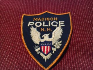 Madison Hampshire Police Patch Version 2