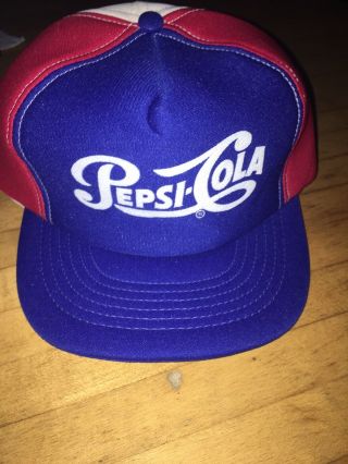 Vintage Pepsi Cola Hat