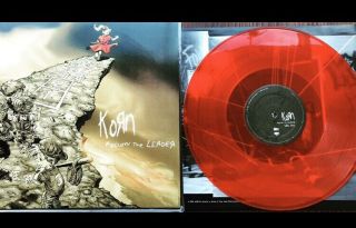 Korn Follow The Leader Red Vinyl 20th Anniversary 750 Ltd Edition