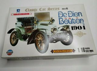 1904 De Dion Bouton No.  6 Classic Car Series 1/16 Plastic Scale Model Union