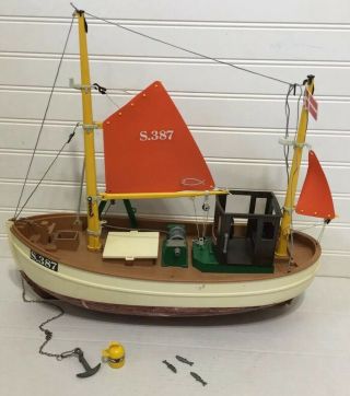Vintage Playmobil Susanne Trawler Fishing Boat Hull 3551 S.  387