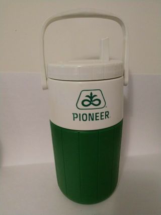 Pioneer Seed Corn Coleman 1/2 Gal.  Water Jug Cooler With Spout Thermos