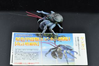 Yujin Crab Gashapon Capsule " Birgus Latro "