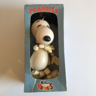 Vintage Snoopy Pelham Puppet W Box 60 