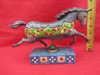Signed Jim Shore 2003 Heartwood Creek A Day In The Country Horse Figurine 117146