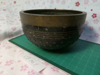 4.  272 " Japanese Vintage Buddhist Bell Casting Brass Cb001
