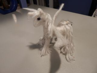 Blue Bell The Felt Needling Unicorn With Wings - Only One Made