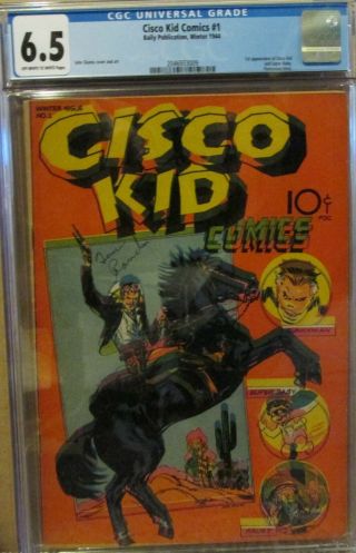 Cisco Kid Comics 1,  Cgc 4.  0,  1st App Cisco Kid & Baby 1944 Golden Age
