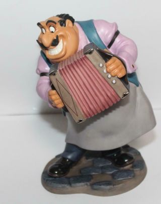 Limited Ed.  Disney Classics Lady And The Tramp \bella Notte Tony Statue Figurine