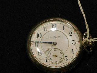 Antique Illinois Watch Co.  17 Jewels Pocket Watch.  Well.
