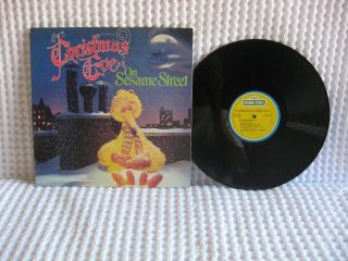 " Christmas Eve On Sesame Street " Sesame Street Records Ctw - 89001 Ex/nm