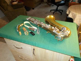 Vintage H & A Selmer Bundy Alto Saxophone Cir 1960 