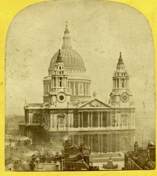 Early Stereoview - St Paul 