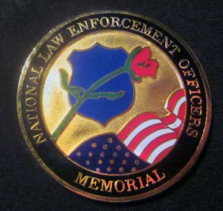 National Law Enforcement Memorial Challenge Coin
