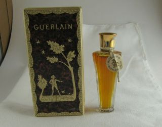 Vintage Mitsouko By Guerlain 1/4 Oz 7ml Parfum Extrait Umbrella Bottle Boxed