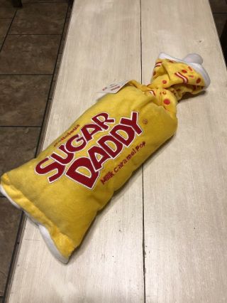 Sugar Daddy Gag Valentine Plush Advertising Food Collectible W/tag Funny Joke