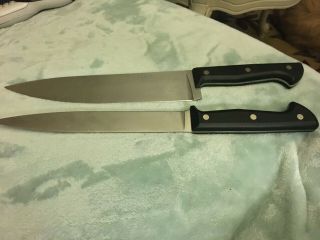 2 Gerber Legendary Blades Balance Plus 8 " High Carbon Steel Slicer/cooks Knives