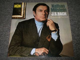 Nathan Milstein J.  S.  Bach: Sonatas & Partitas Italian IMPORT 3 LP with Inserts 3