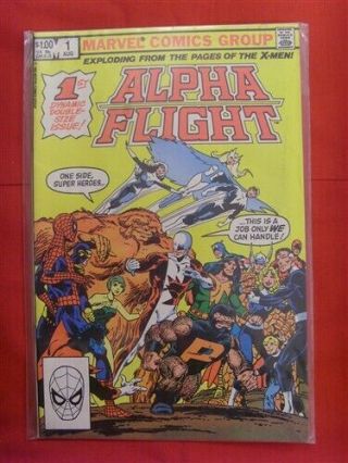 Alpha Flight 1 - 130 Marvel Comic Set Complete X - Men Bryne Austin Jim Lee Vf,