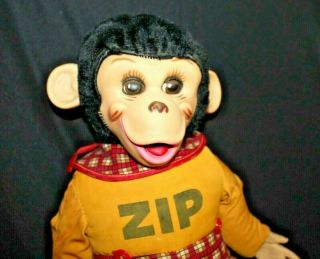 Rare Vintage Antique RUSHTON Zip Zippy Monkey 18 
