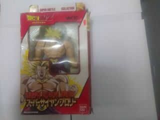 Rare Vintage Dragon Ball Z Saiyan Broly Vol 10 Gold Hair Version