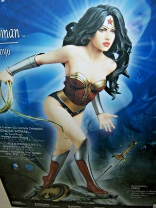 Wonder Woman Statue By Luis Royo (mwb) Dc Comics Fantasy Figure Gallery Yamato