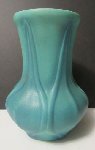 9 Inch Vintage Blue Van Briggle Vase