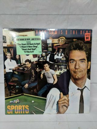 1983 - Factory - Huey Lewis & The News - Sports Lp Hype Fv41412