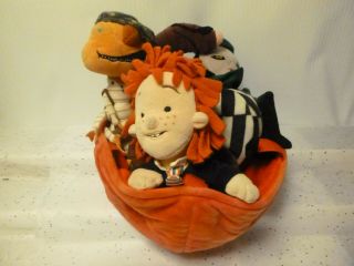 Disney Store James and the Giant Peach Plush Bean Bag set with 4 Characters 2