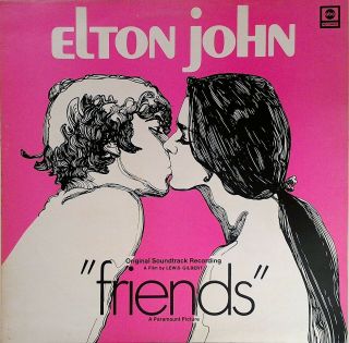 Elton John Friends Abcl 5082 1st Press 1971 Uk Vinyl Lp,
