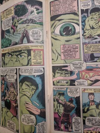 The Incredible Hulk 180 Low Grade,  No Mvs Marvel Value Stamp 1st Wolverine