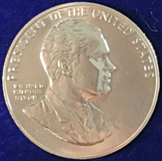 Vintage 1969 President Richard Nixon Inaugural Medallion Coin 3