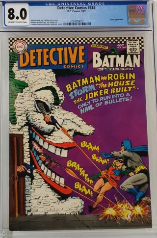 Detective Comics 365 Cgc 8.  0 Batman Joker Cover And Appearance Mac