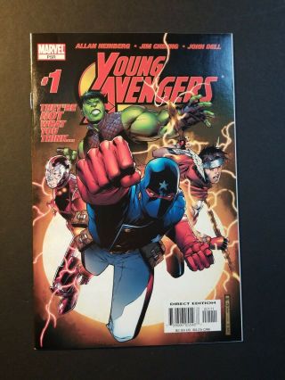 Young Avengers,  1,  2,  3,  4,  5,  6,  7,  8,  9,  10 1st App Young Avengers Huge Keys
