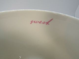 Starbucks Sweet Brown w/ Pink Hearts Coffee Mug Porcelain Ceramic 2006 Cup 3