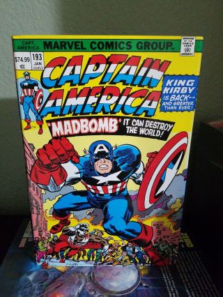 Marvel Captain America Omnibus Hardcover (hc) Jack Kirby Dm Variant