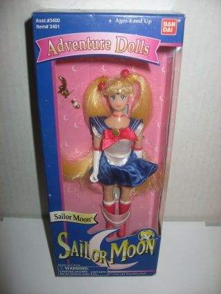 Vintage 1995 Bandai Sailor Moon Adventure Doll 6 " Figure 3401