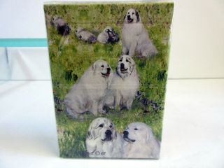 Great Pyrenees Dog Poker Playing Card Set Of Cards By Ruth Maystead Dogs