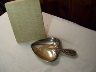 Vintage Delli Silver Plate Footed Spoon Rest….  Made In Japan. 2